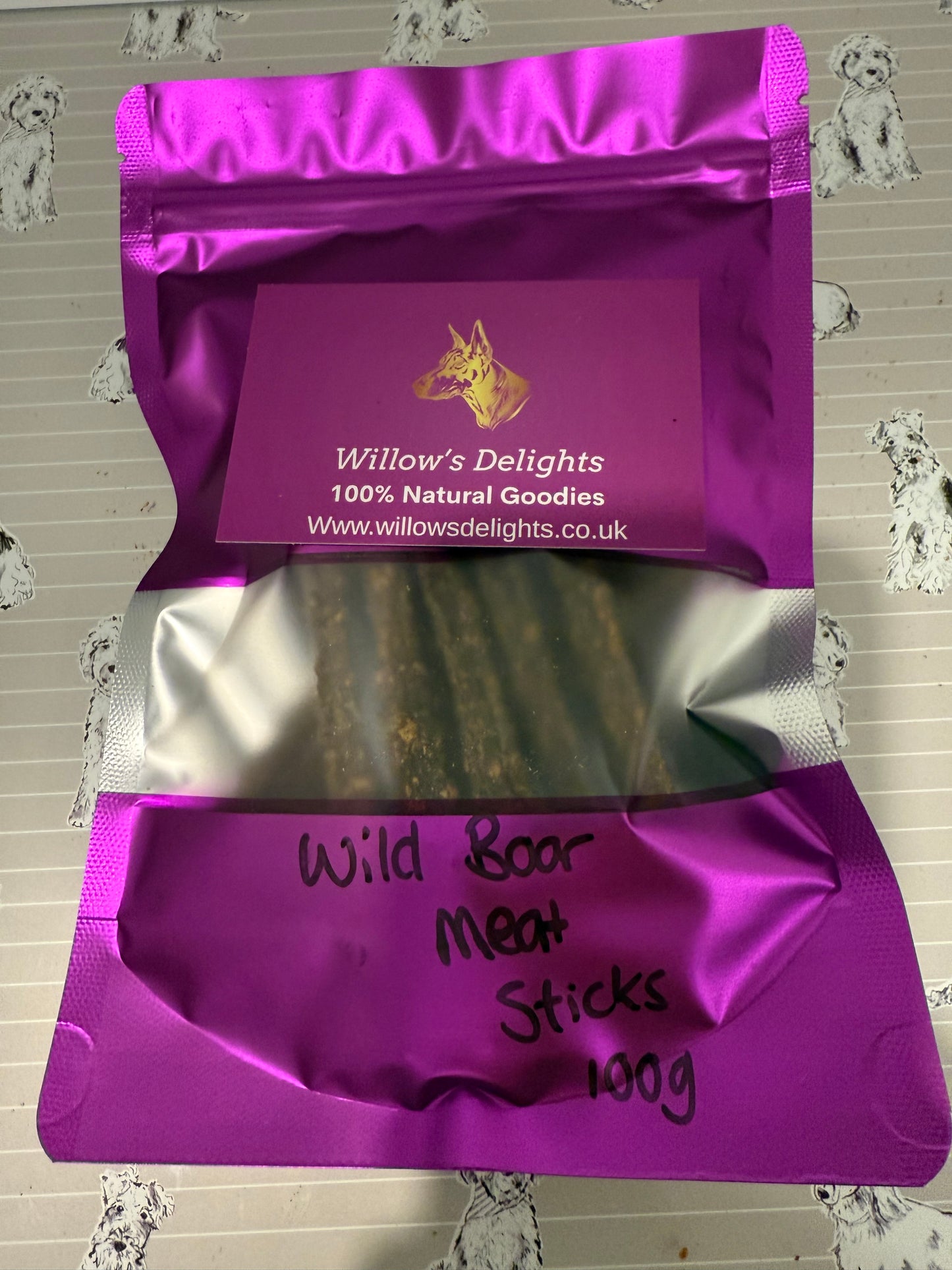 Wild Boar Meat Sticks 100g