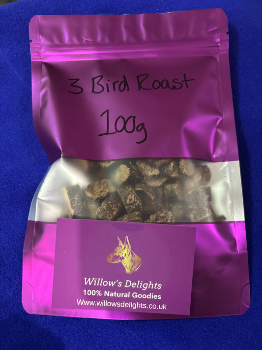 3 Bird Roast Training Treats 100g