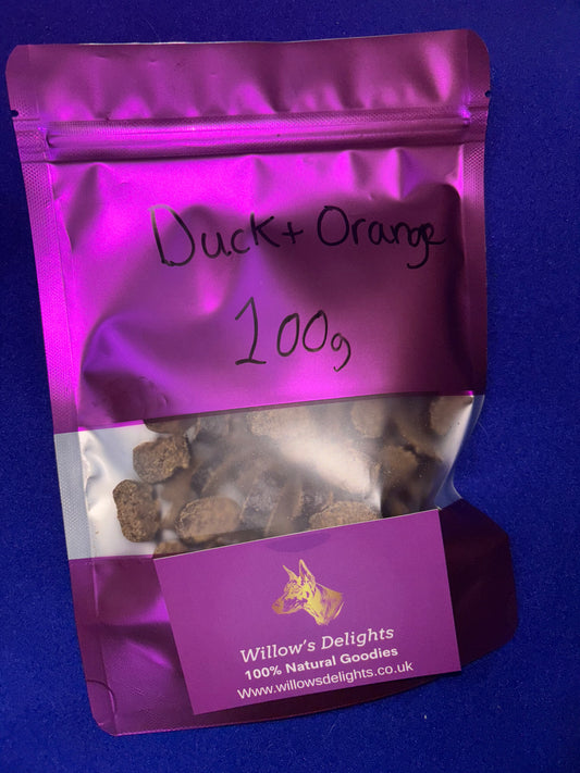 Duck & Orange Training Treats 100g