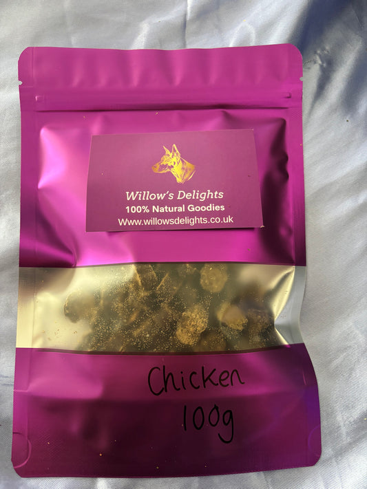 100% Chicken Training Treats 100g